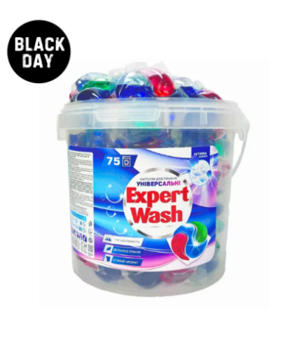 Detergent Capsule Universal Expert Wash – 75 Spalari